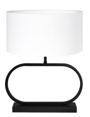 ovale-tischlampe-mit-weissem-lampenschirm-light-&-living-jamiro-schwarz-8314zw