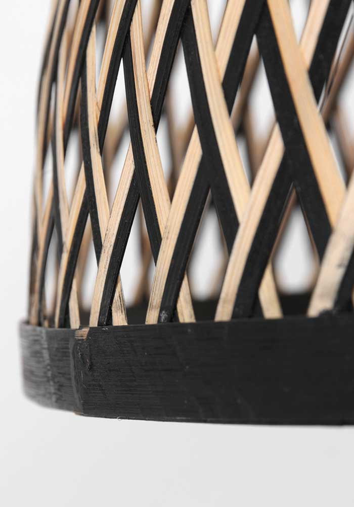 Ovale gewebte Hängelampe Anne Light & Home Maze – Bild 10