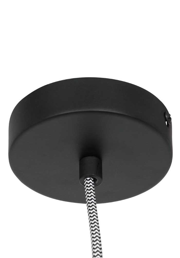 Ovale gewebte Hängelampe Anne Light & Home Maze – Bild 12