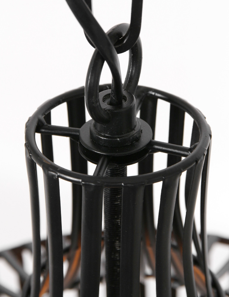 Pendelleuchte Drahtlampe Light & Living Stella schwarz – Bild 5