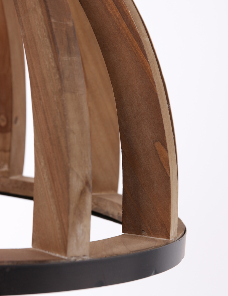 Pendelleuchte im Landhausstil Light & Living Djem Holz – Bild 9