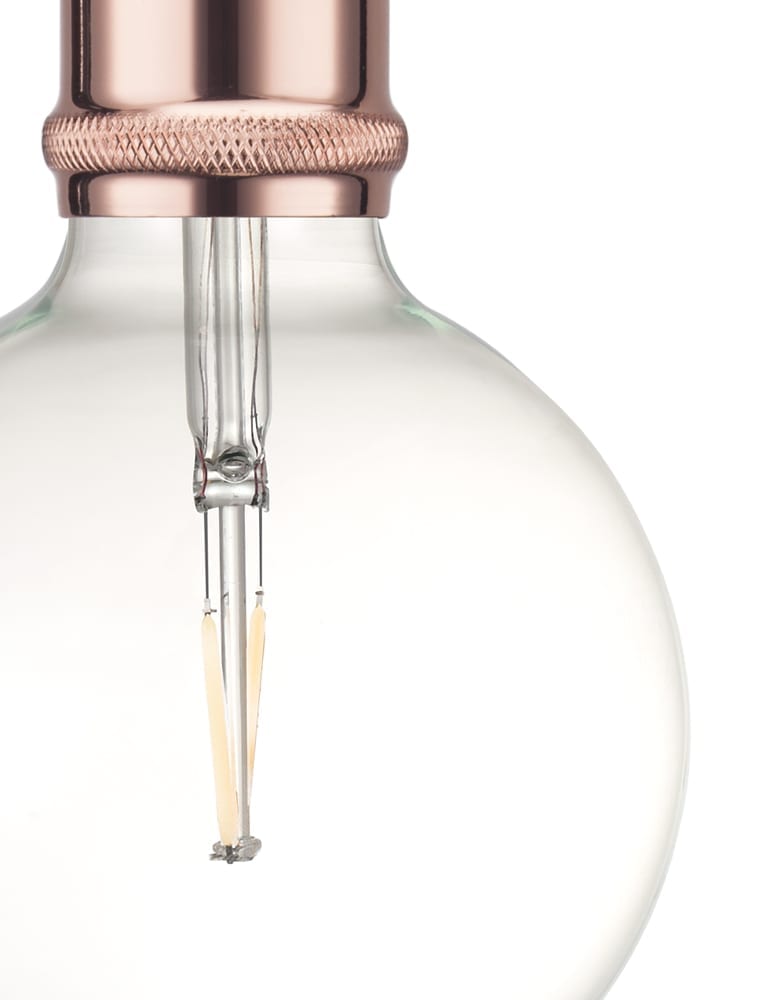 Pendelleuchte kupfer glas Nordlux Avra – Bild 3