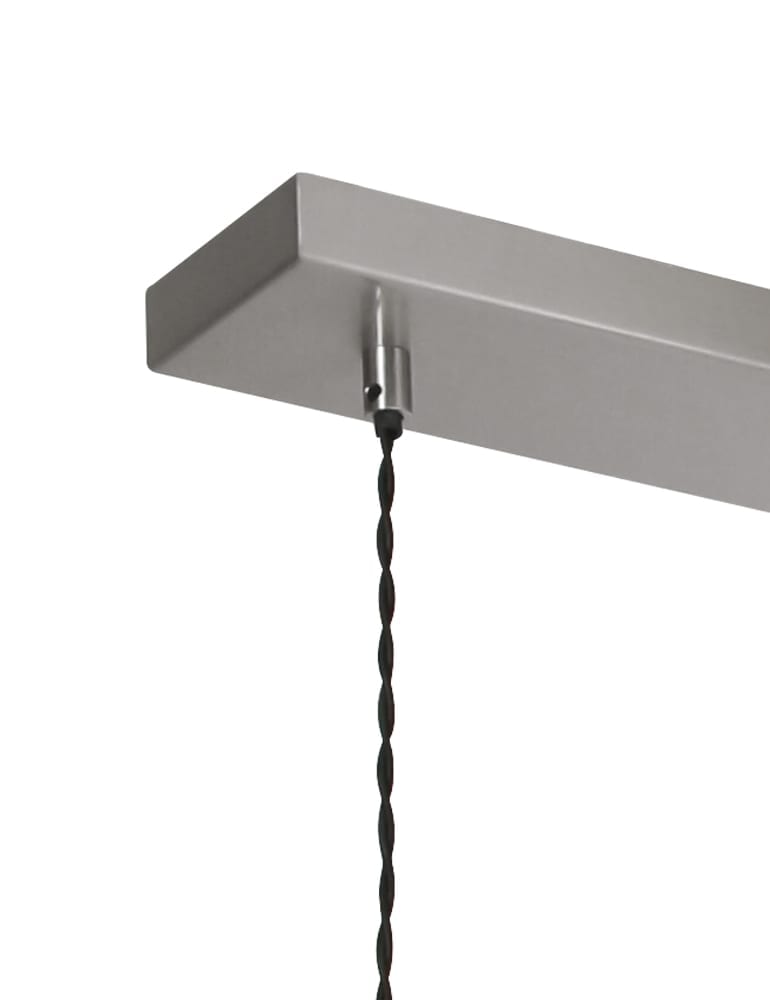 Pendelleuchte mit drei Lampen Steinhauer Elegance LED Stahl – Bild 5