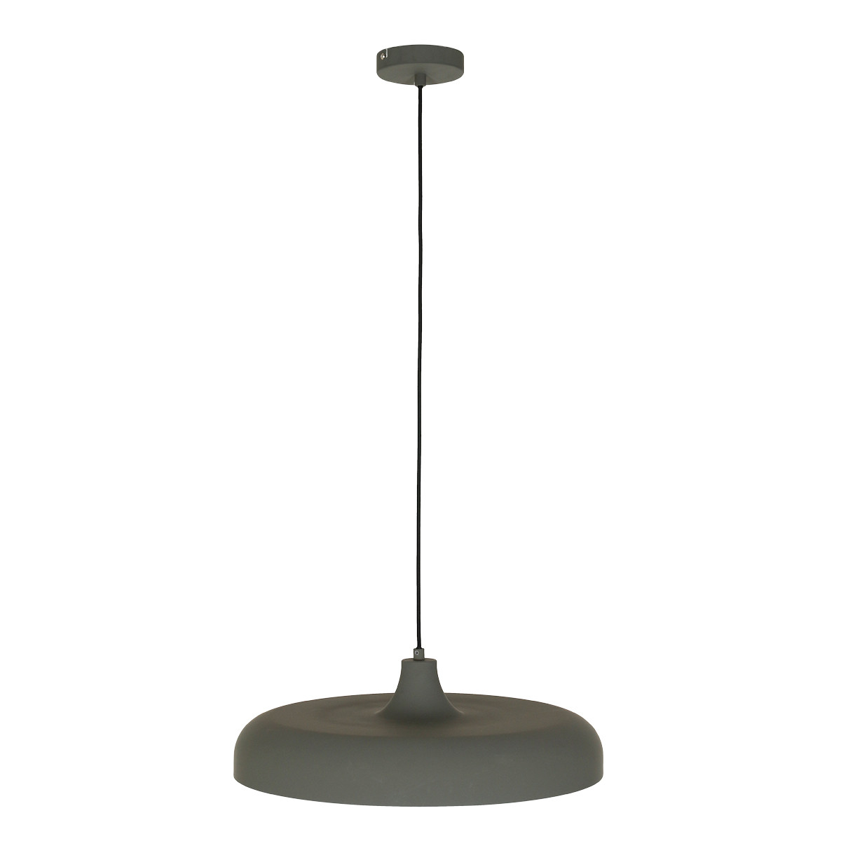Rétro lampe suspendue en métal gris Steinhauer Krisip – Bild 12