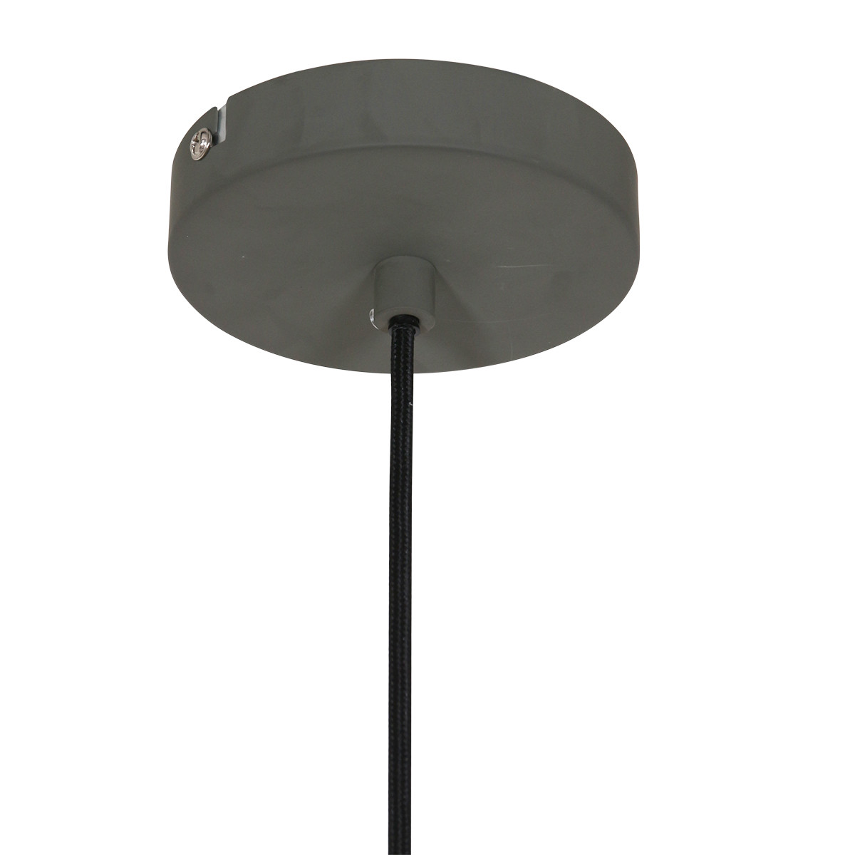 Rétro lampe suspendue en métal gris Steinhauer Krisip – Bild 13