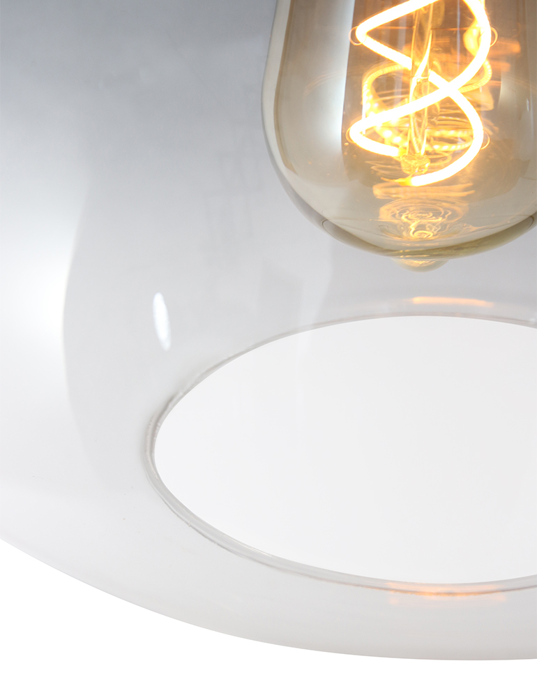 Rauchglas Hängelampe Steinhauer Flere schwarz Steinhauer Flere – Bild 4