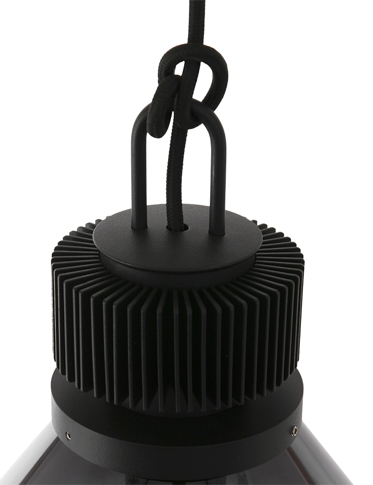 Rauchglas Hängelampe Steinhauer Flere schwarz Steinhauer Flere – Bild 5