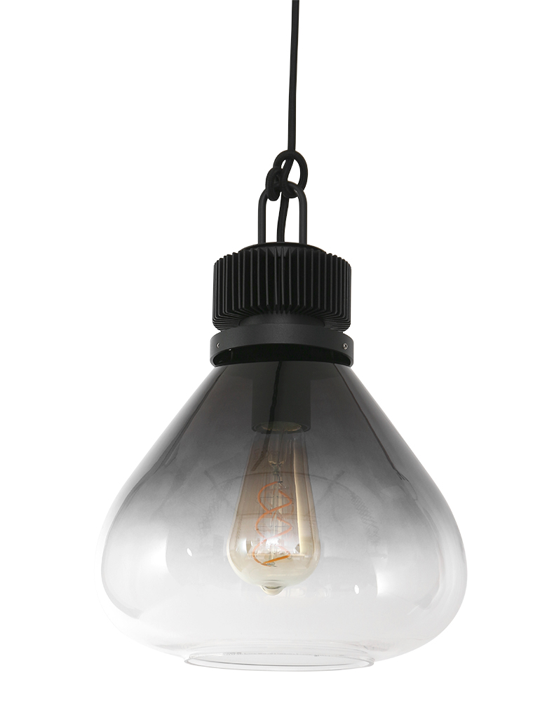 Rauchglas Hängelampe Steinhauer Flere schwarz Steinhauer Flere – Bild 9