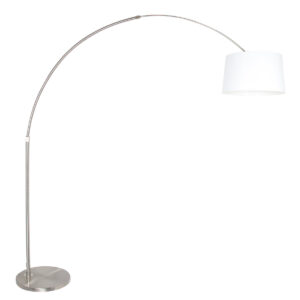 praktische-bogenlampe-steinhauer-sparkled-light-mattglas-und-schwarz-9674st