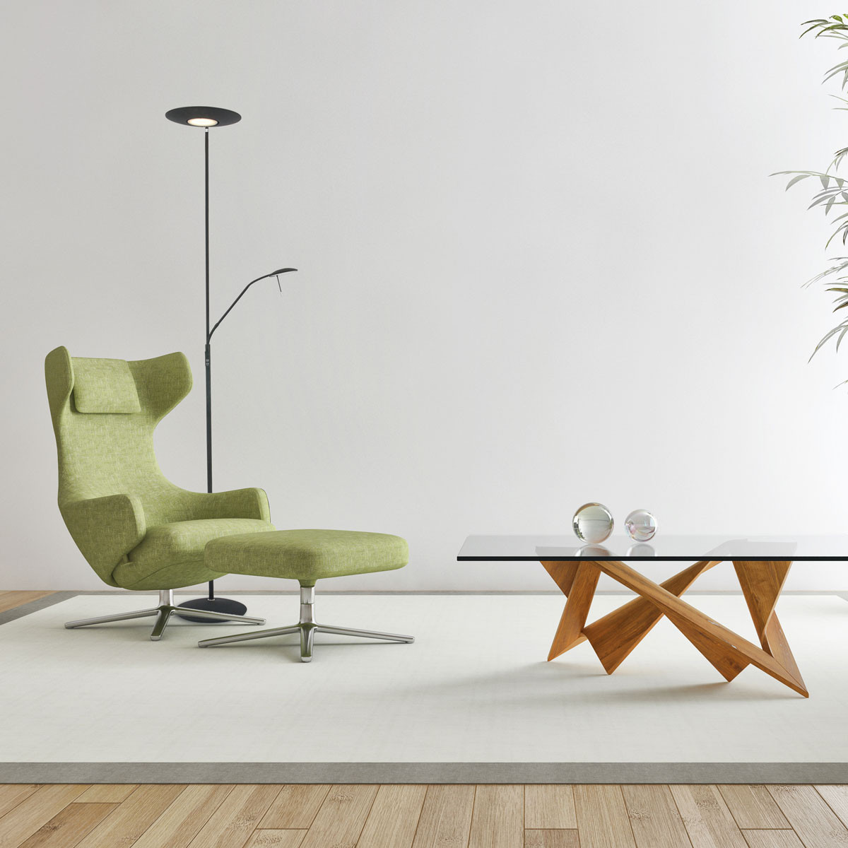 Praktische Steh-Leseleuchte Steinhauer Zodiac LED – Bild 3