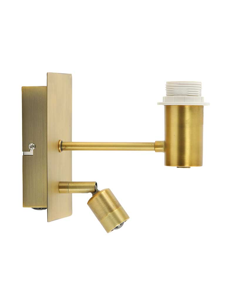 Praktische Wandleuchte Light & Living Montana bronze und gold – Bild 6