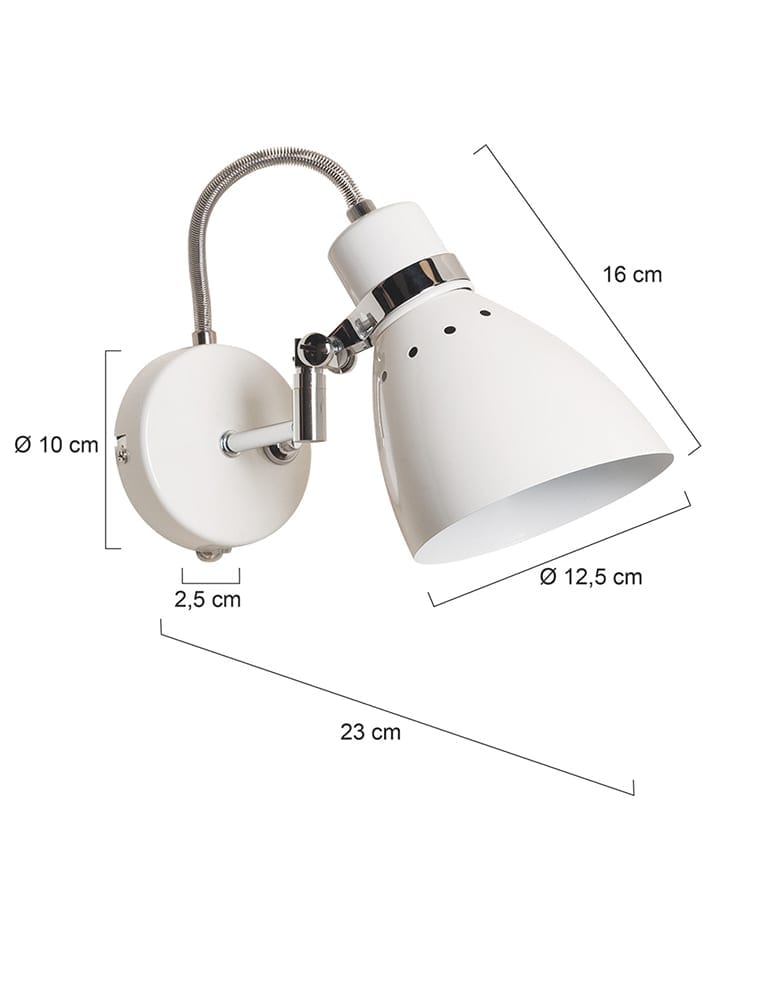 Kippbarer Wandleuchter Steinhauer Spring – Bild 11