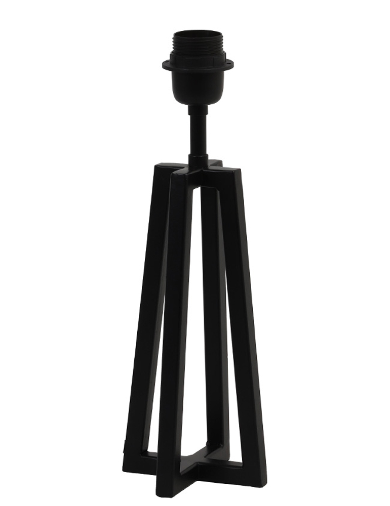 Rahmen mit dreieckigem Lampensockel Light & Living Miley schwarz – Bild 2