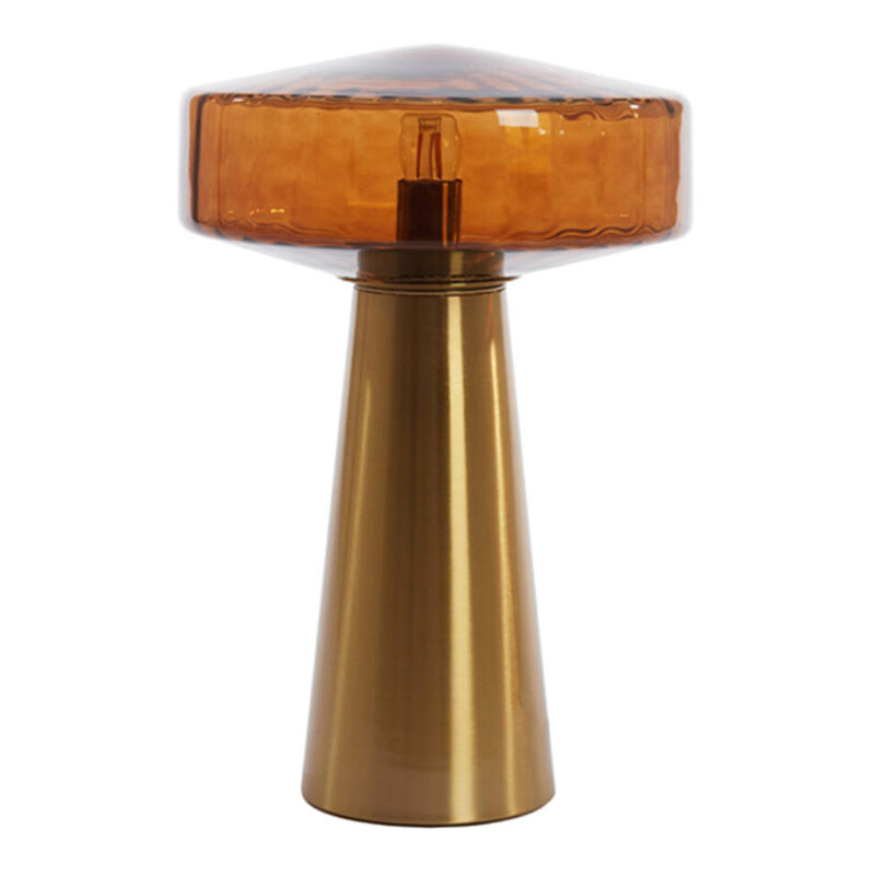 retro-goldene-tischlampe-mit-braunem-schirm-light-and-living-pleat-1882164