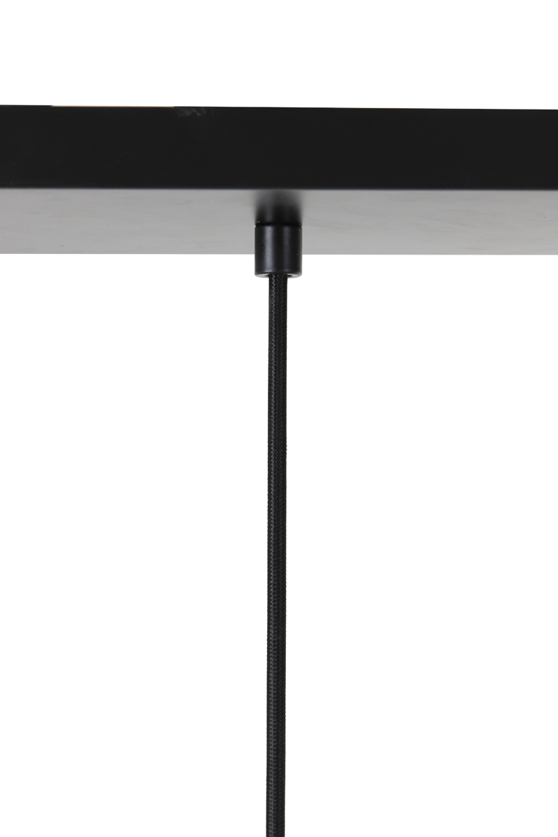 Retro Rauchglas-Hängelampe fünf Lichtpunkte Light & Living Rakel – Bild 10