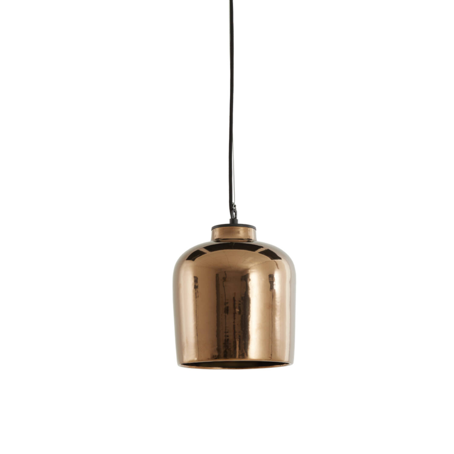 Retro rotbraune Rauchglas-Hängelampe Light & Living Dena – Bild 6