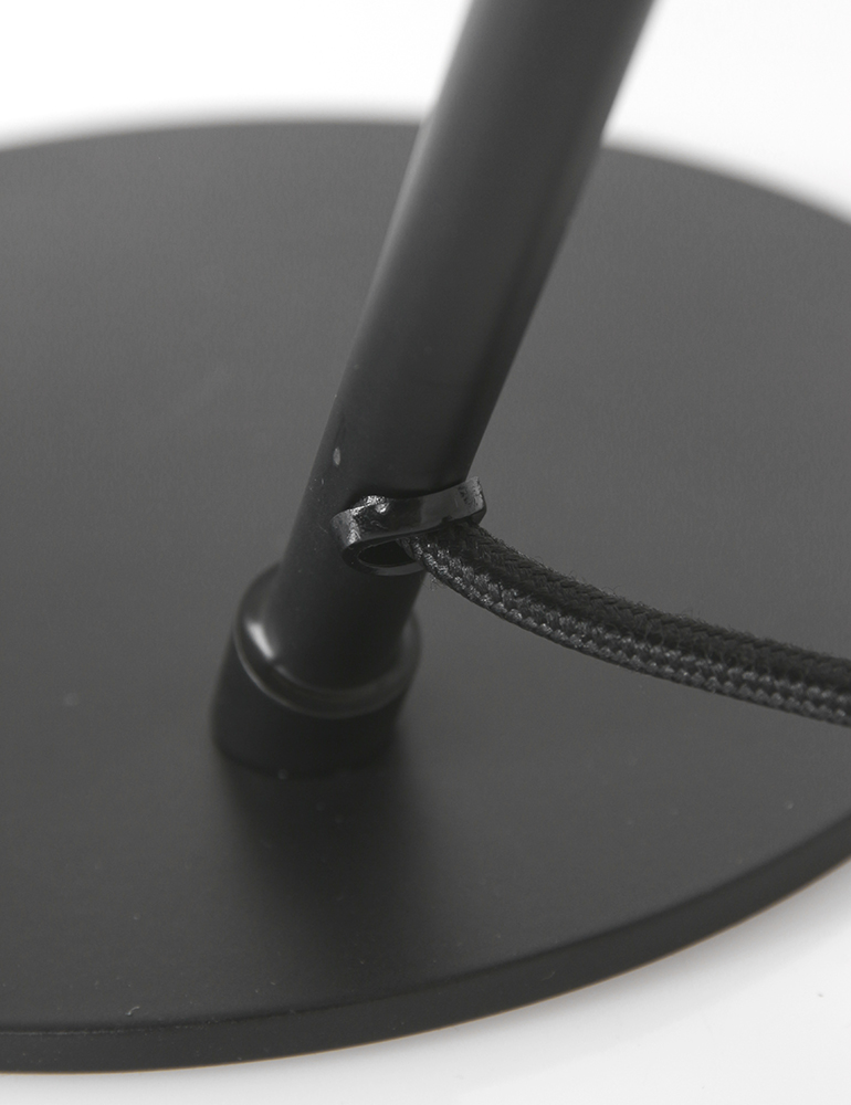 Retro Schreibtischleuchte Light & Living Orion schwarz – Bild 4