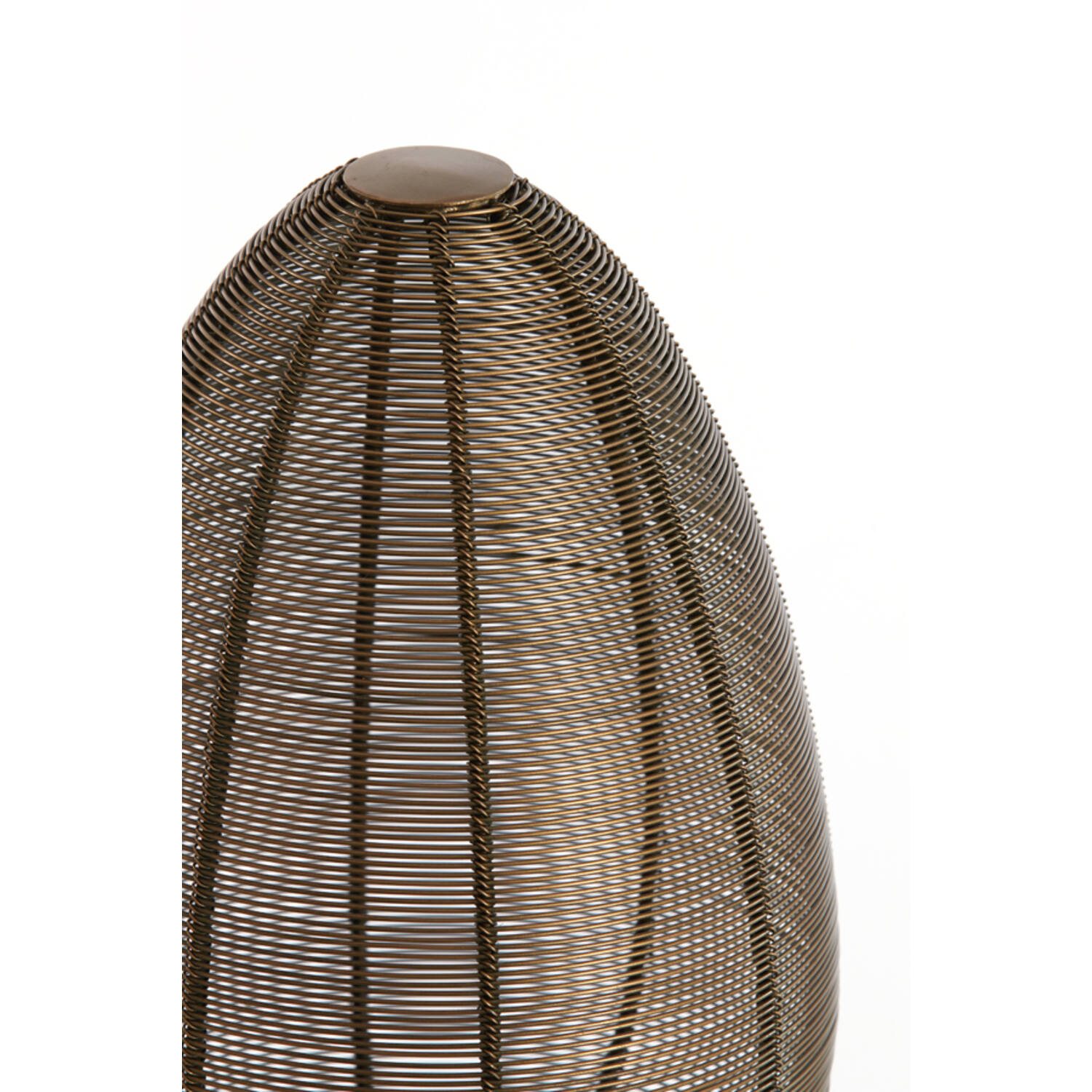 Retro schwarze Tischlampe mit Gold Light & Living Yaelle – Bild 7