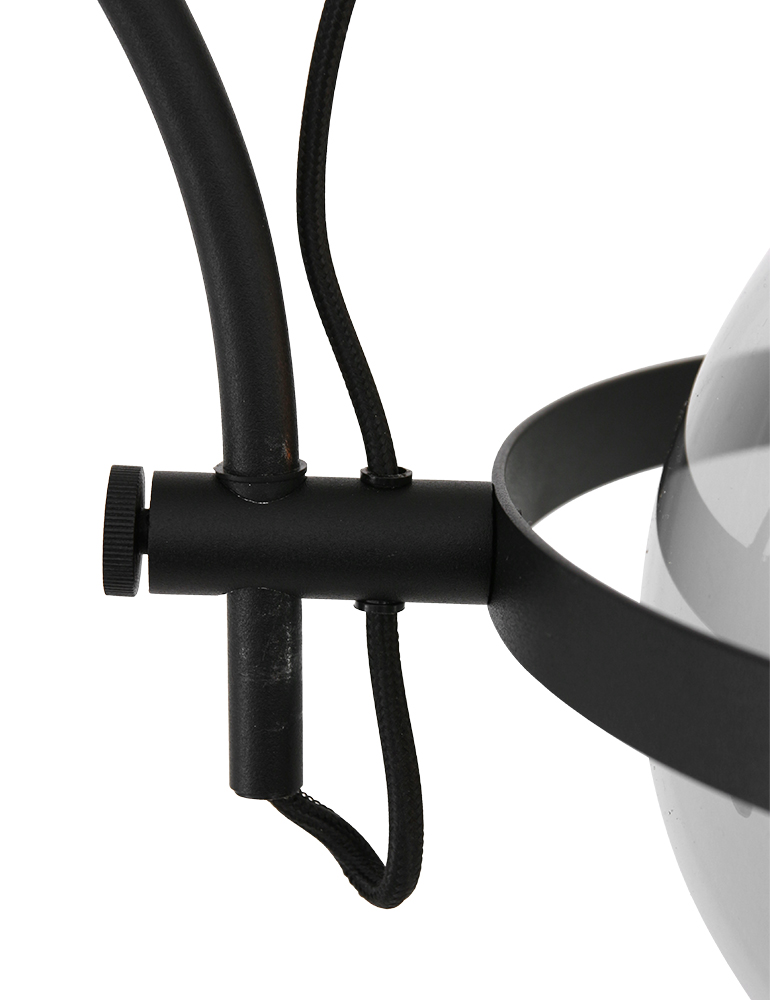 Retro Stehlampe schwarz Metall Anne Light & Home Holgarsøn – Bild 3