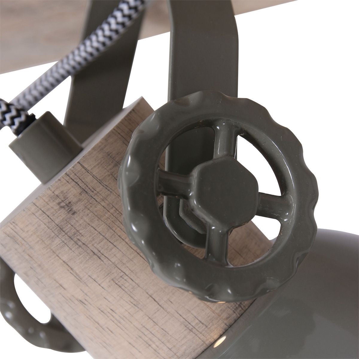 Robuste Deckenleuchte Mexlite Gearwood – Bild 4