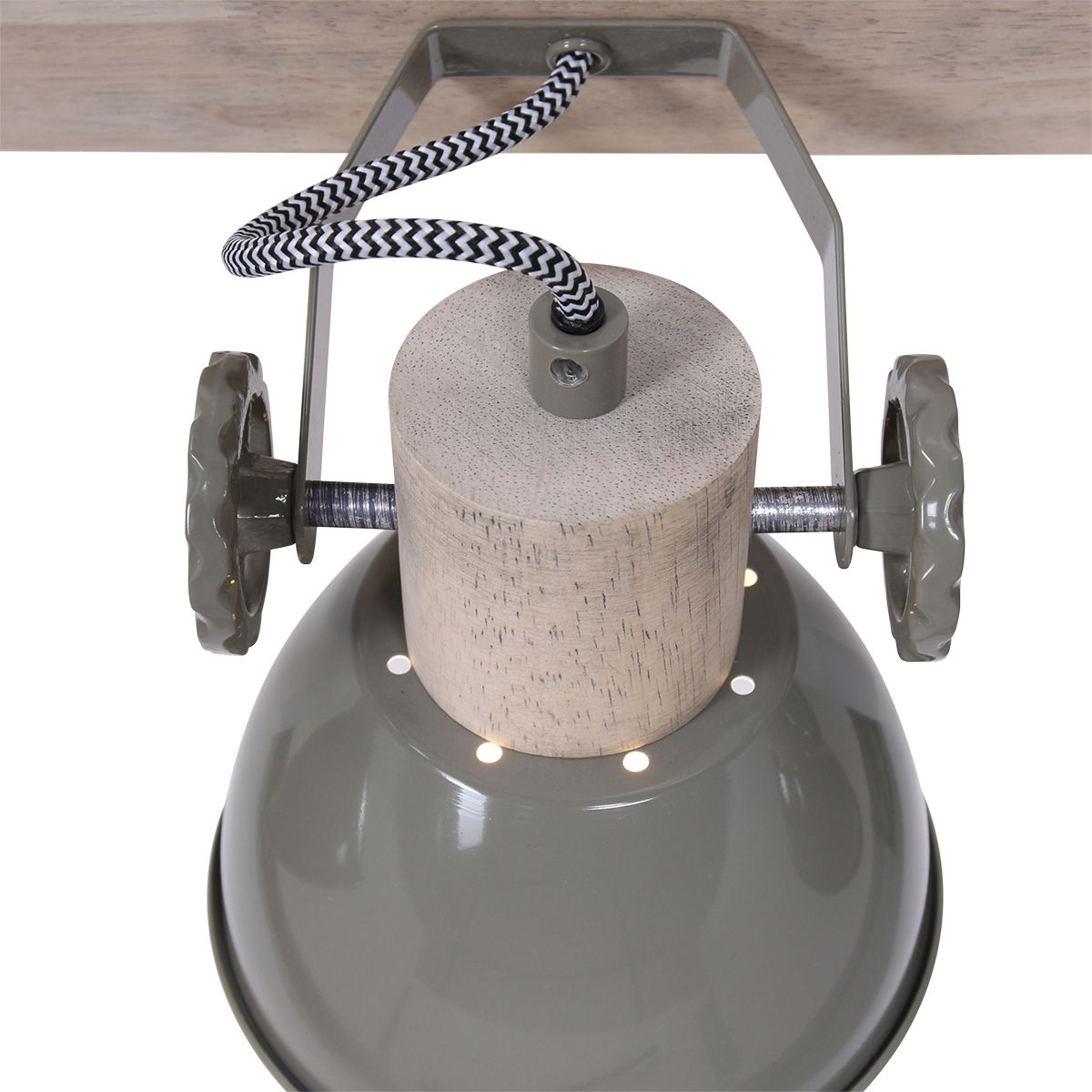 Robuste Deckenleuchte Mexlite Gearwood – Bild 5