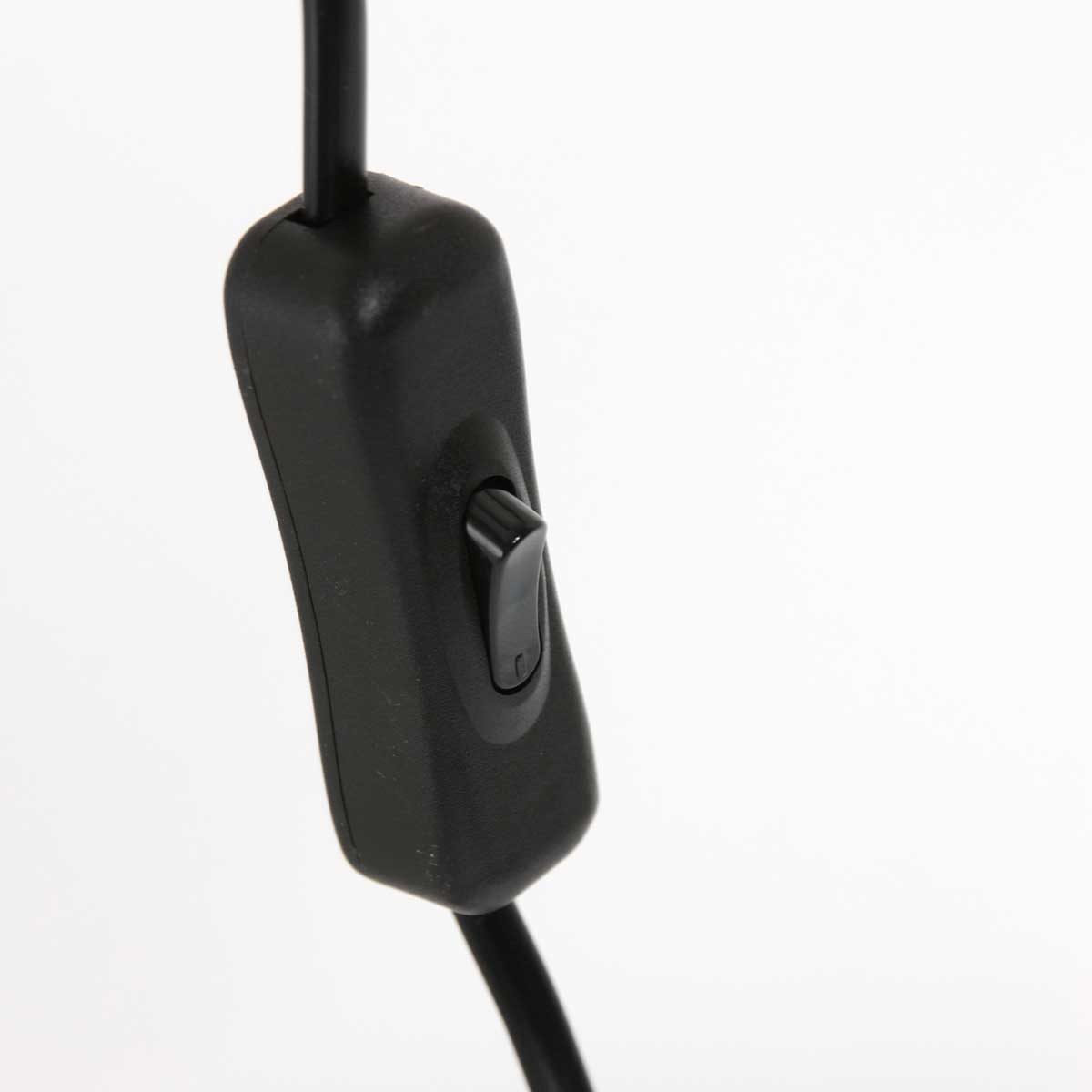 Industrielle verstellbare Tischlampe Weiß / Schwarz Mexlite Study – Bild 16