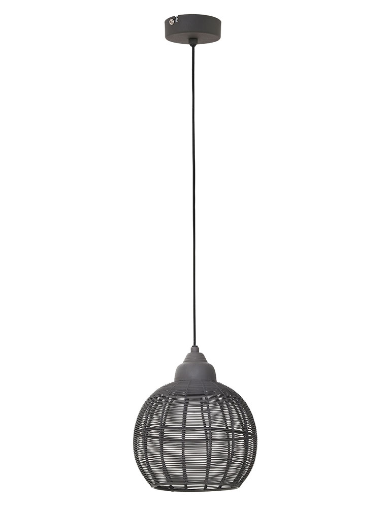 Runddrahtlampe Grau Light & Living – Bild 2