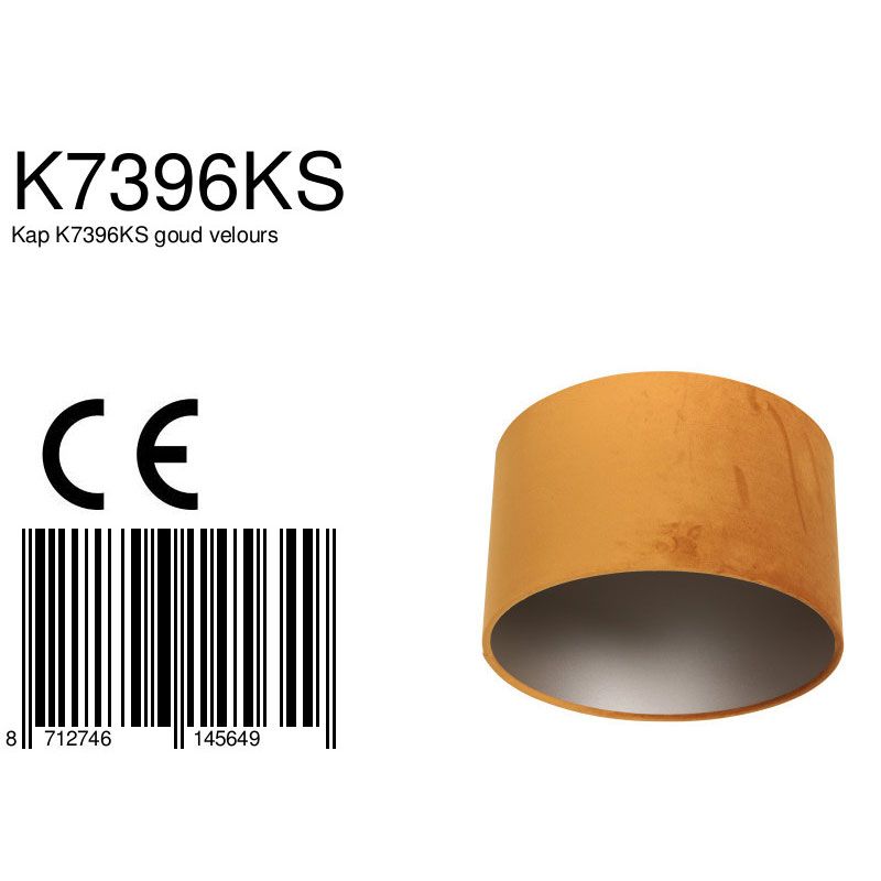 Moderne goldene Samt-Lampenabdeckung Steinhauer – Bild 7