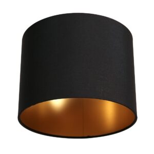 runder-lampenschirm-matt-20cm-steinhauer-schwarz-k26762s