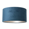 runder-lampenschirm-samt-40-cm-steinhauer-blau-k1068zs