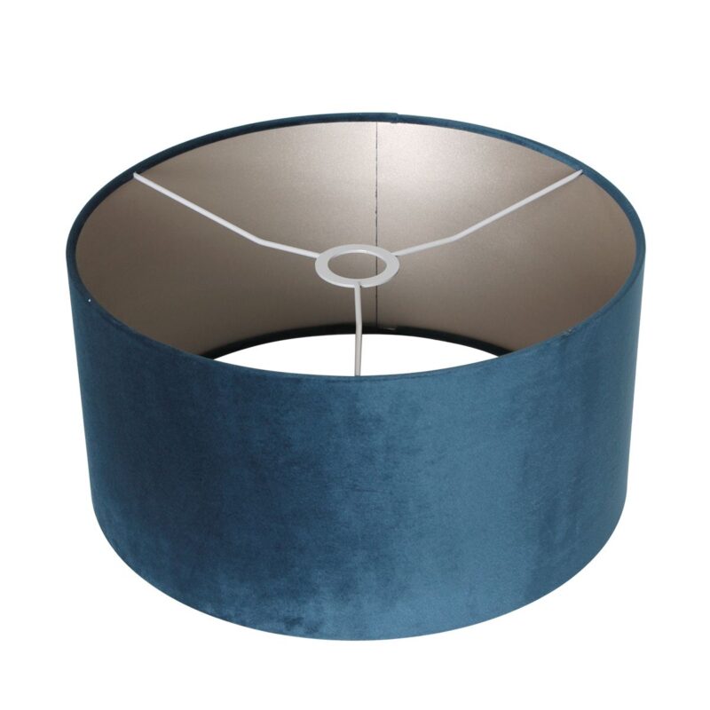 runder-lampenschirm-samt-40-cm-steinhauer-blau-k1068zs-2