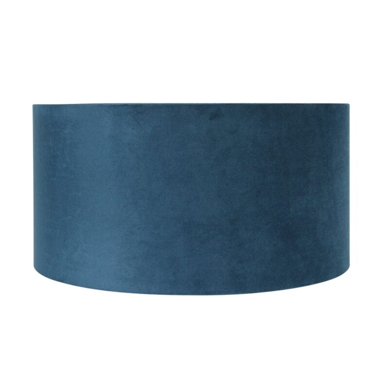 runder-lampenschirm-samt-40-cm-steinhauer-blau-k1068zs-3