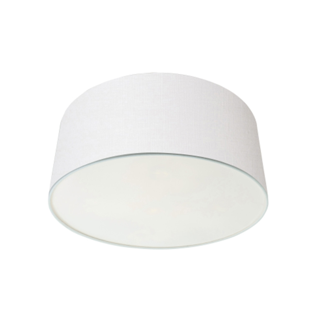 Moderne weiße Leinen-Lampenabdeckung Steinhauer – Bild 2