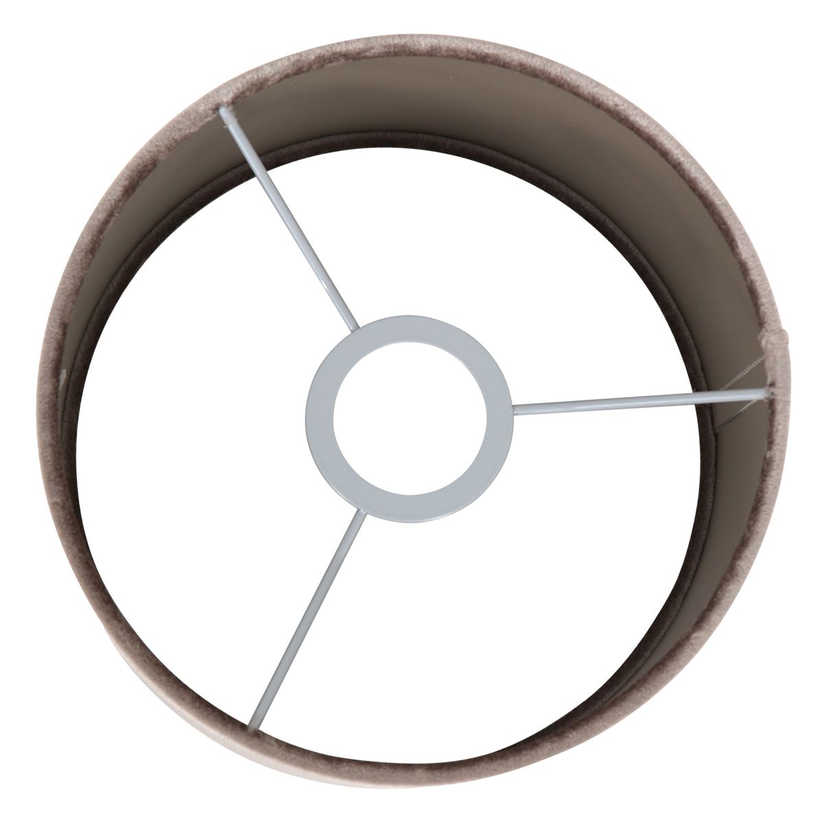 Moderne silberne Samt-Lampenabdeckung Steinhauer – Bild 5