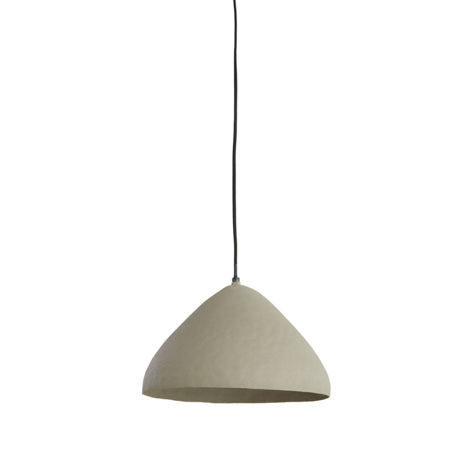Rustikale beige runde Hängelampe Light & Living Elimo – Bild 2