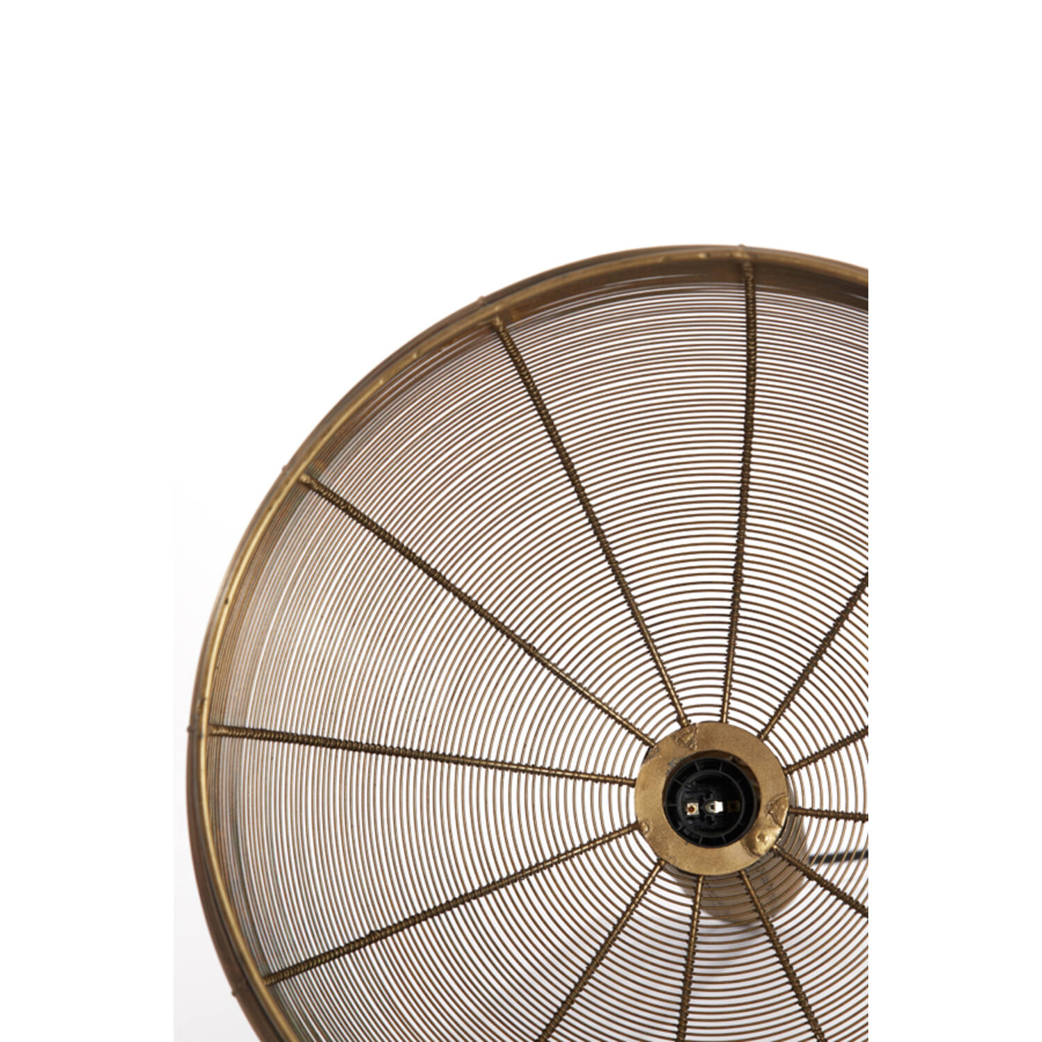 Rustikale braune kugelförmige Hängelampe Light & Living Tartu – Bild 4