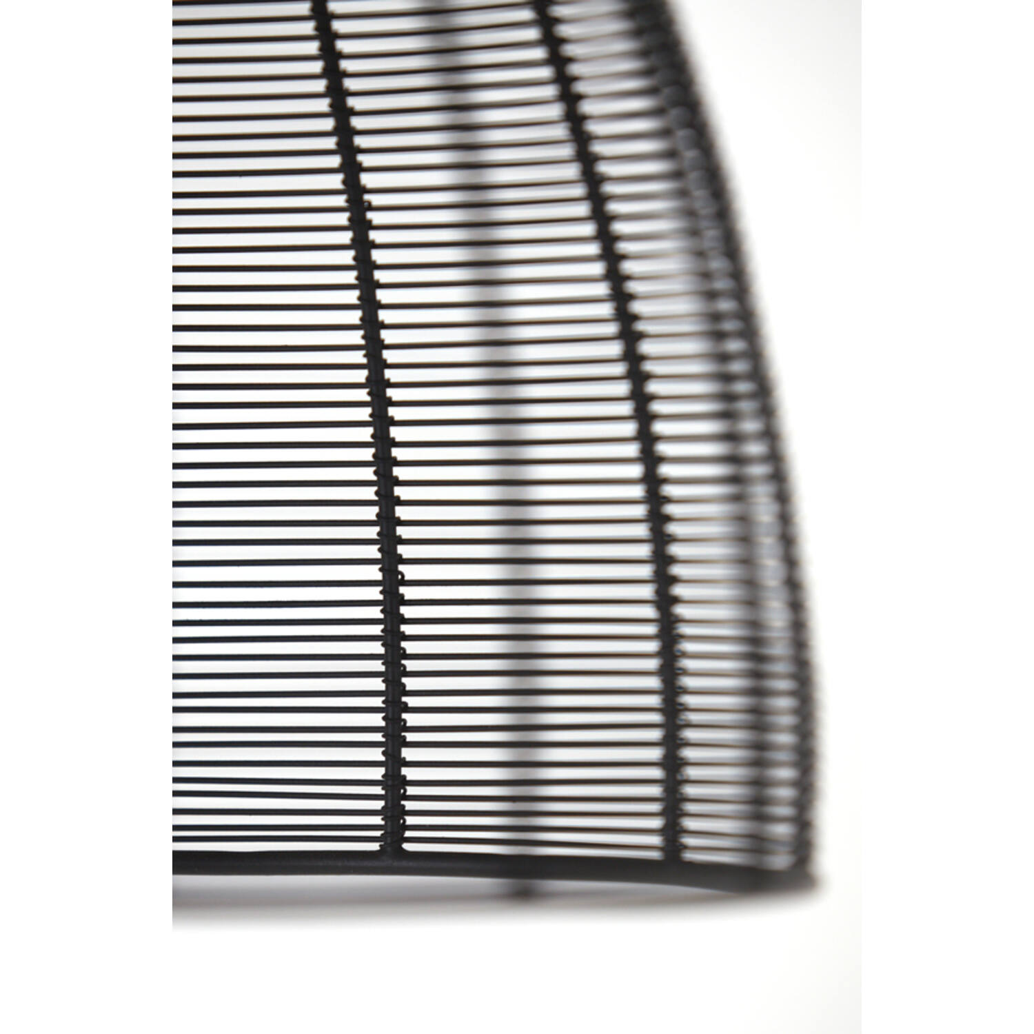 Rustikale feinmaschige schwarze Hängelampe Light & Living Tartu – Bild 4