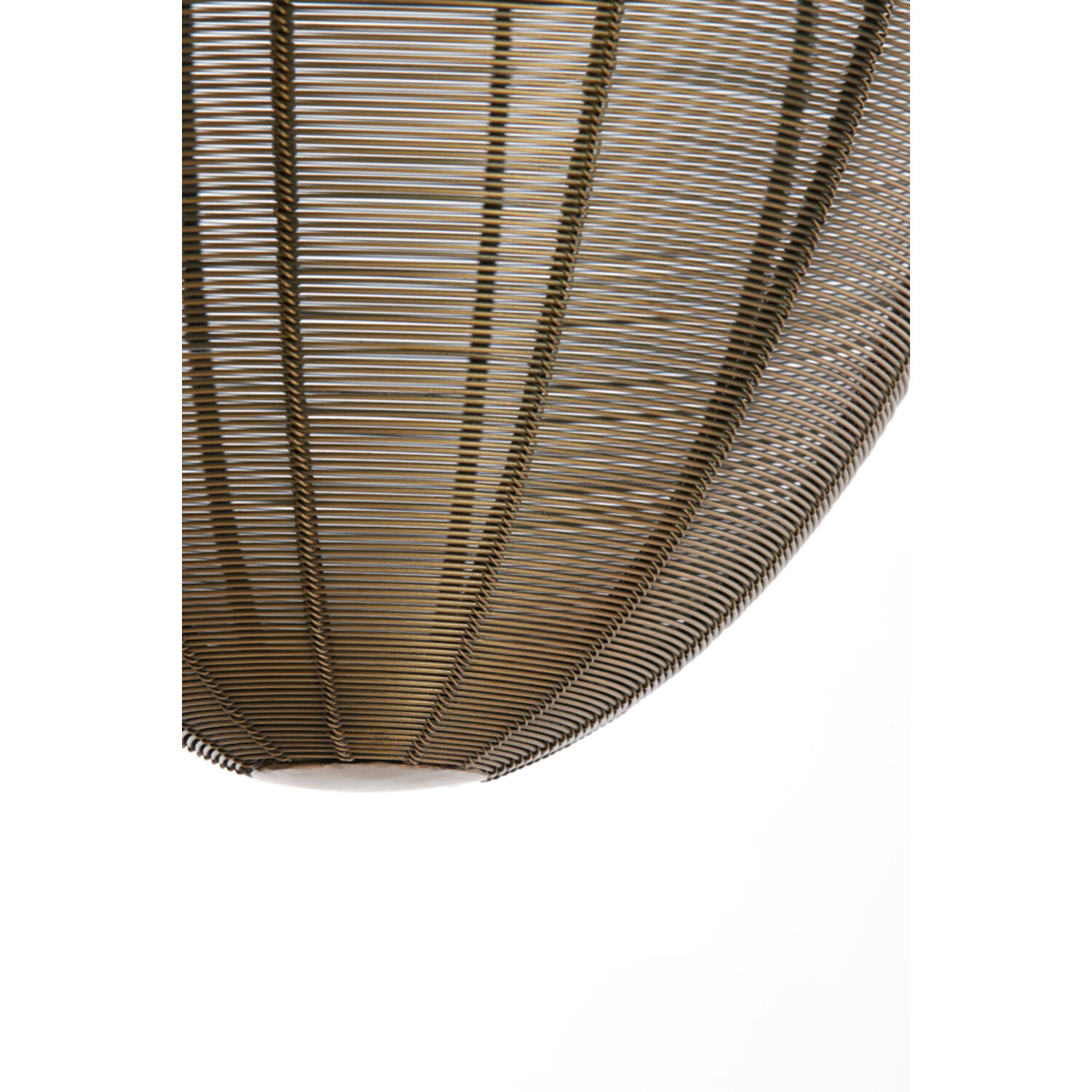 Rustikale goldene feinmaschige Hängelampe Light & Living Yaelle – Bild 4