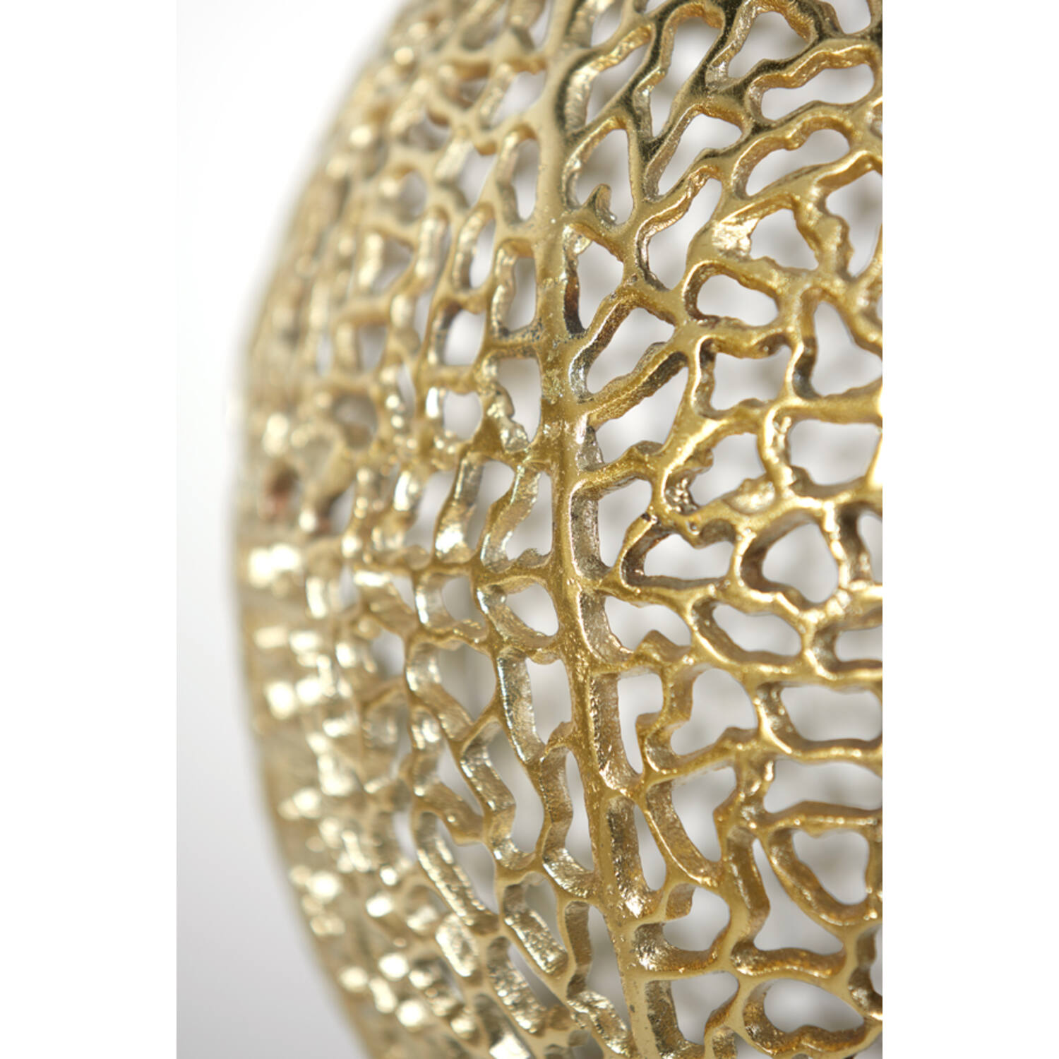 Rustikale goldene Kugel-Hängelampe Light & Living Sinula – Bild 4