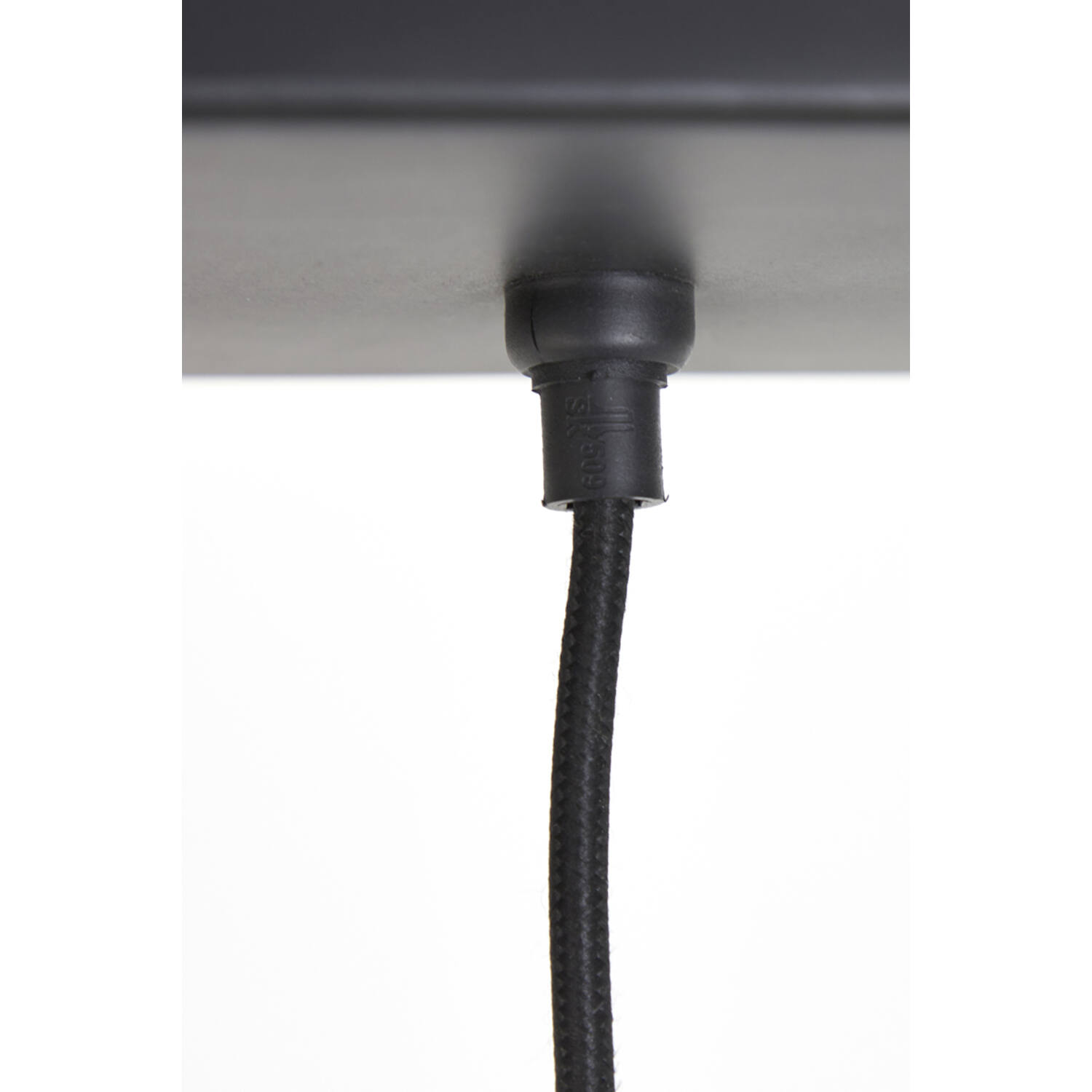 Rustikale schwarze Hängelampe mit drei Lichtpunkten Light & Living Lekang – Bild 8