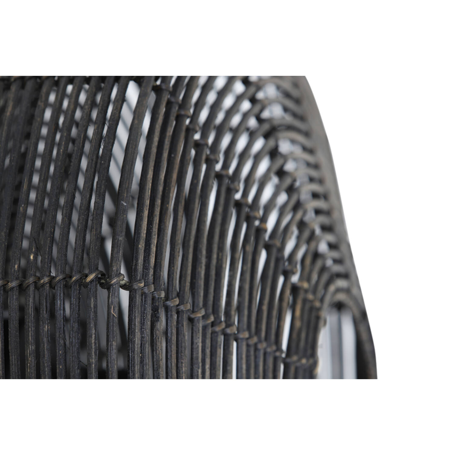 Rustikale schwarze Holz-Wandlampe Light & Living Mataka – Bild 5