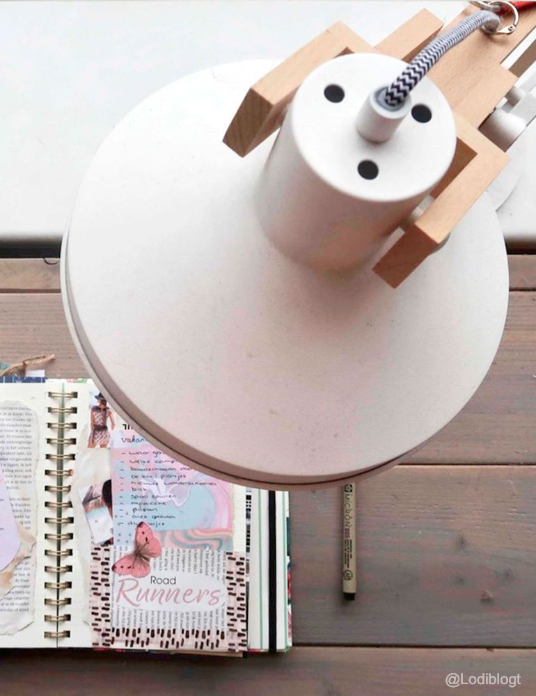 Scandinavian Tischlampe Beleuchtung Anne Woody weiß – Bild 13