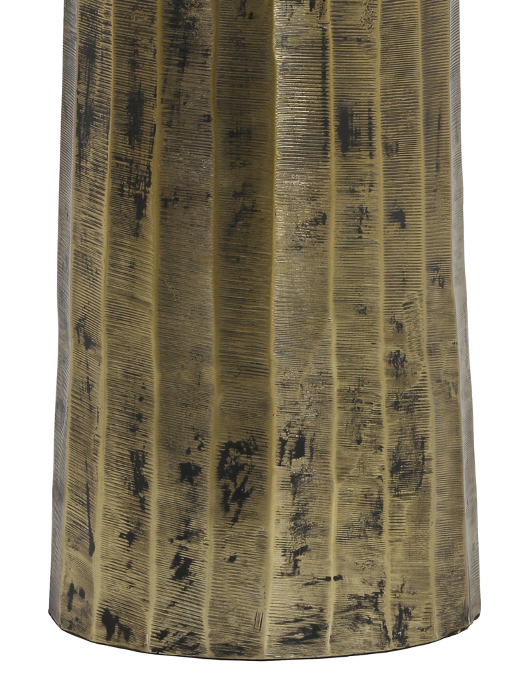 Schicke Stimmungslampe Light & Living Timi gold mit blauem Schirm – Bild 4