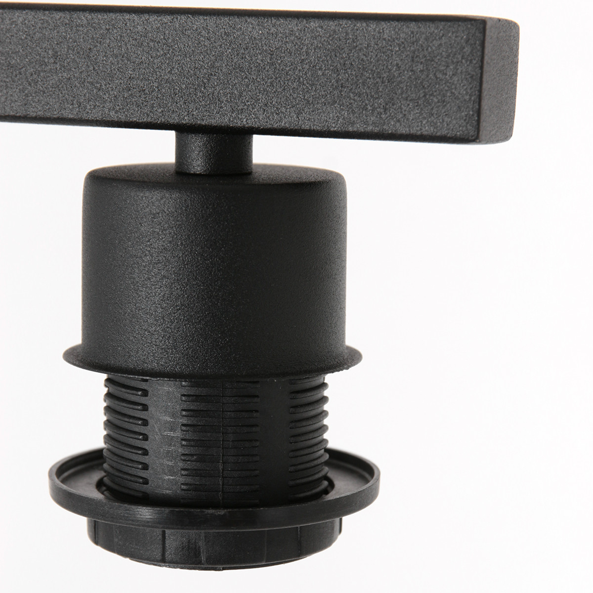 Schlanke Stehlampe mit blauem Schirm Steinhauer Stang – Bild 13