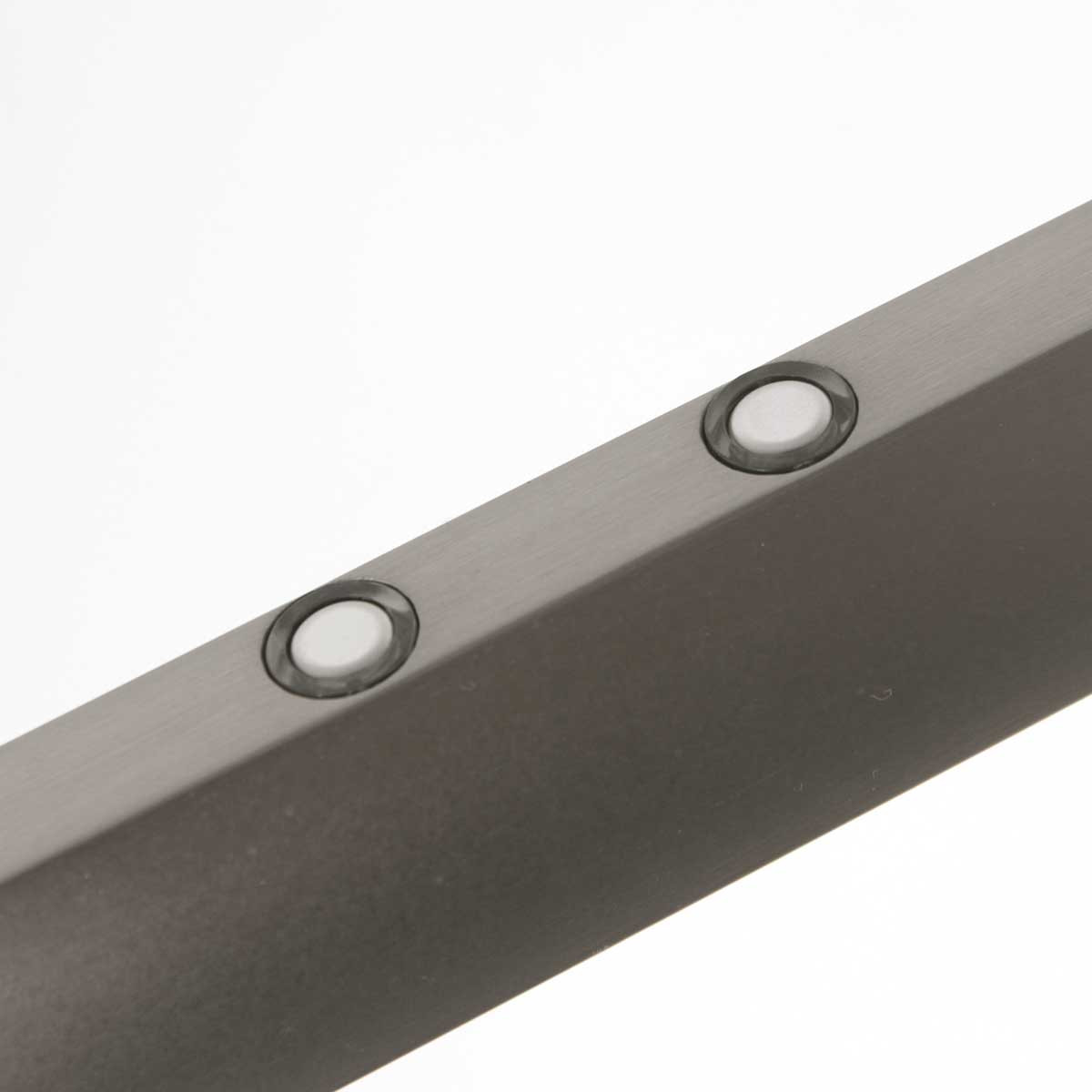 Rechteckige Design-Pendelleuchte mit Glasplatte aus Stahl Steinhauer Profilo – Bild 13