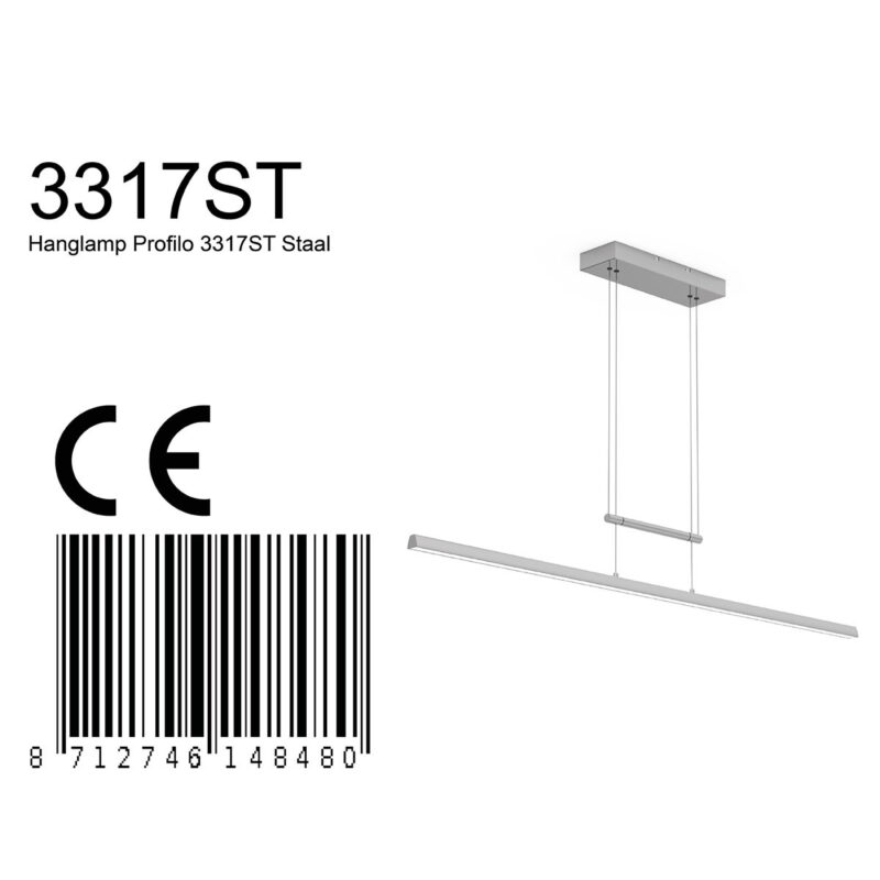schwarze-esszimmerleuchte-steinhauer-profilo-mattglas-3317st-8