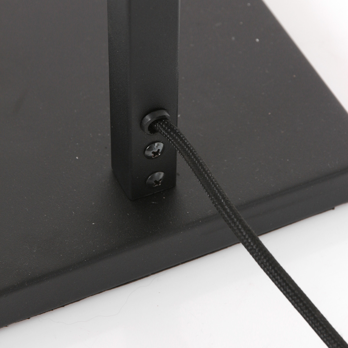 Schwarze moderne Stehlampe mit grünem Schirm Steinhauer Stang – Bild 11