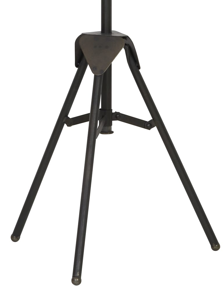 Schwarze Stehlampe dreibeinig Light & Living – Bild 4