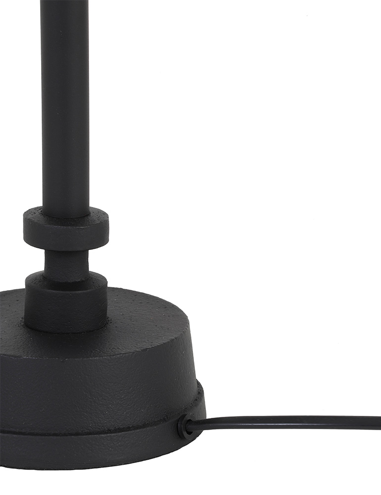 Schwarzer Lampenfuß Light & Living Howell schwarz – Bild 2