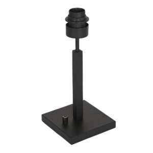 schwarzer-lampensockel-ohne-schirm-steinhauer-stang-schwarz-3084zw